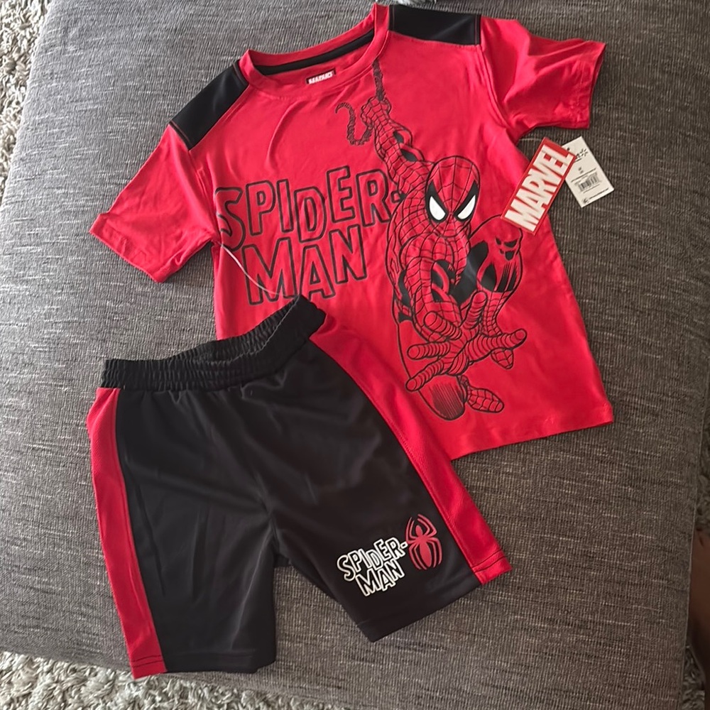 Marvel Red and Black Spider-Man Kids Outfit